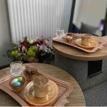 Măsuță Laterală Verla Homs, Rotundă, Reglabilă, 25057 - imagine 12