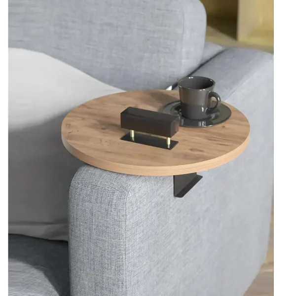 Măsuță Laterală Verla Homs, Rotundă, Reglabilă, 25057