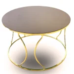 Masuta de cafea Viena, sticla si metal - imagine 9