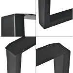 Set picioare masa metal, Homs, 90X72, 30739 - imagine 3