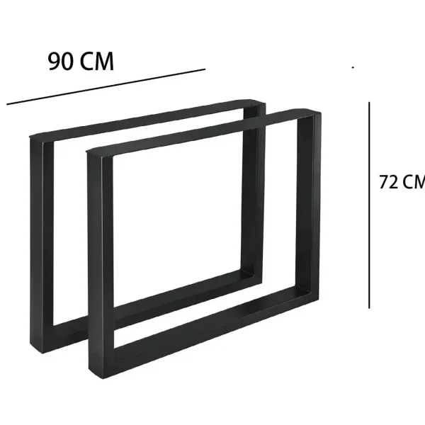 Set picioare masa metal, Homs, 90X72, 30739