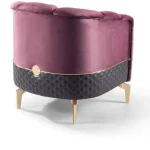 Set canapea 3 locuri extensibila +1 fotoliu milano Homs - imagine 6