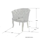 Set canapea Milano Relax 2+1, Homs textil negru - imagine 8