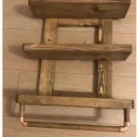 Suport Prosoape din Lemn 50 cm - imagine 6