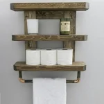 Suport Prosoape din Lemn 50 cm - imagine 4