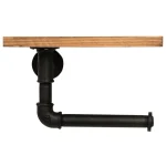 Suport hartie igienica stil industrial Homs 25x12 cm - imagine 3