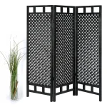 Panou paravan,separator, Maryln culoare negru,160cm - imagine 2