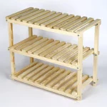 Pantofar bancuta cu perna pentru sezut, seria wood ,60 cm - imagine 4