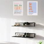 Pantofar hol 2 buc 70X30X25 cm, negru - imagine 4