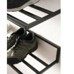 Pantofar hol 2 buc 70X30X25 cm, negru - imagine 6