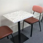 Picioare metalice pentru masa 70x70 cm,negru - imagine 7