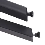 Set picioare masa metal Homs, Negru, 72x57 cm, 30729 - imagine 3