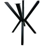 Picioare pentru masa rotunda sau patrata metal, culoare negru,70 cm - imagine 14