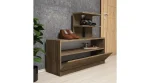 Dulap pentru pantofi, Airy Homs, maron, 100 x 81 x 29.6 cm, PAL - imagine 2