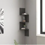 Raft Nera pentru colt culoare altracit 105x25x25 cm