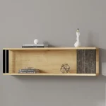 Raft de perete Riva culoare stejar si antracit 100 cm - imagine 3