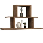 Raft de perete Nena culoare nuc,80 cm - imagine 2