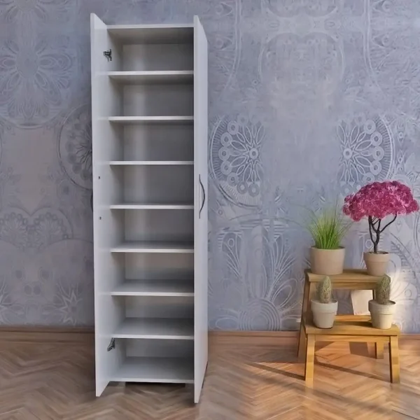 Dulap cu 2 usi Delfino Homs 183 x 50 x 35 cm Alb