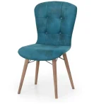 Scaun living tapitat mustar Beluga Homs - imagine 9