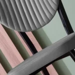 Set Masa Barton din MDF cu 4 Scaune din metal,140 cm - imagine 5