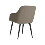 Scaun tapitat si piciore metal ,horeca,clasa A - imagine 9