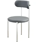 Scaun Onita, metal, negru - imagine 10