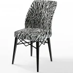 Scaun living tapitat Valentina ZebraHoms