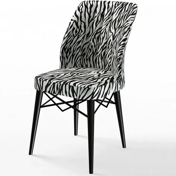 Scaun living tapitat Valentina ZebraHoms