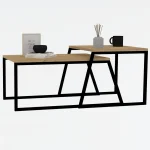 Set masuțe de cafea Vitali 2 bucati 75 cm - imagine 2