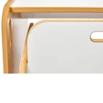 Set masa + 1 scaun copii 60×40×45 cm – PAL alb/sonoma – Marni - imagine 12