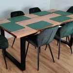 Set 2 Picioare Metalice pentru Băncuță, Design Industrial, 90x72 cm - imagine 7