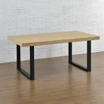 Set 2 Picioare Metalice pentru Băncuță, Design Industrial, 90x72 cm