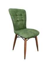 Scaun living tapitat verde Beluga Homs - imagine 2