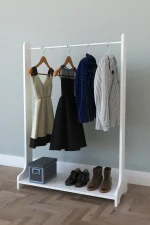 Suport de umerase Styl Homs 85 x 127 x 34 cm, Alb