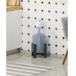 Suport ghiveci Anca, din metal, culoare negru - imagine 5