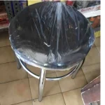 Scaun taburet, Color Homs negru 45 x 30 x 30 cm - imagine 2