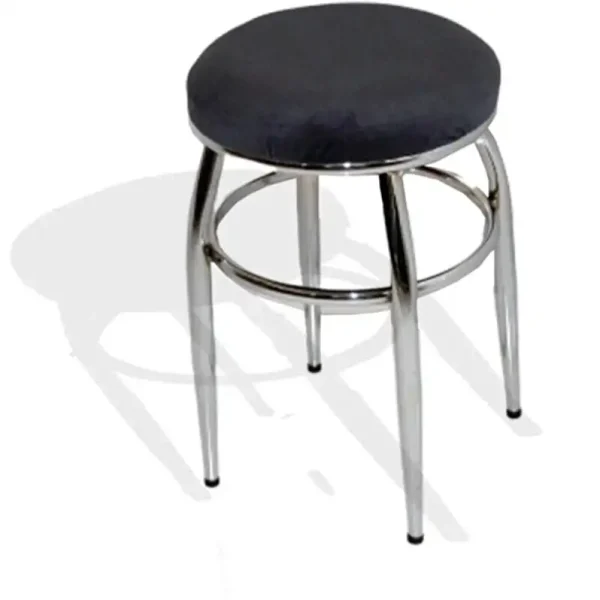 Scaun taburet, Color Homs negru 45 x 30 x 30 cm