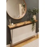 Masuta hol intrare, suport calorifer, seria A-620,lemn, Homs, 115 x 19 x 85cm,30171 - imagine 2