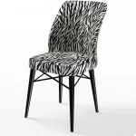 Scaun living tapitat Valentina ZebraHoms - imagine 11